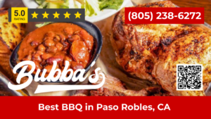 Bubba’s Smokehouse & Spirits Reports Increased Traffic from Wine Country Visitors in Paso Robles